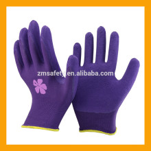 13Gauge Printed Polyester Liner Foam Latex Coated Hand Work Gloves
